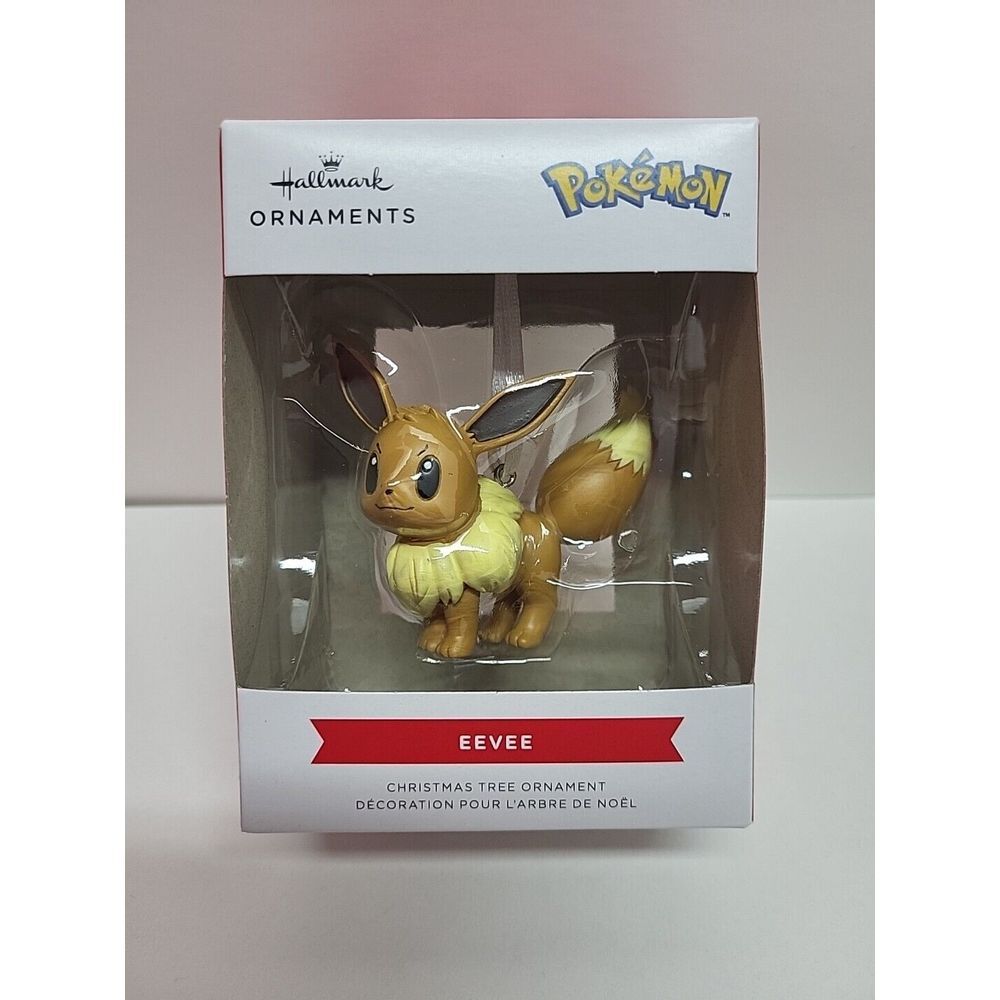 Hallmark Pokemon Eevee Christmas Tree Ornament Holiday Decor New Gift Collect